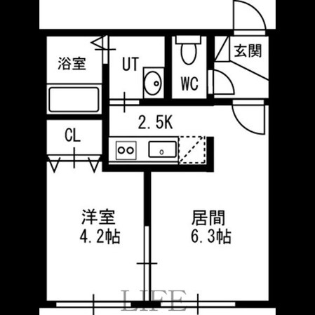 アルページュの物件間取画像